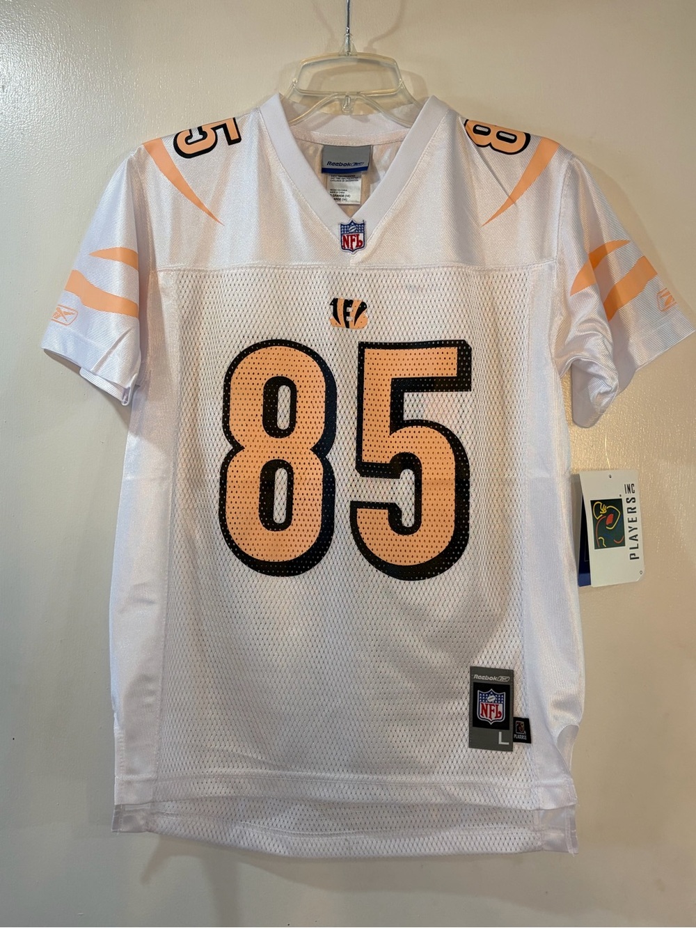 Reebok Cincinnati Bengals Chad Johnson #85 Jersey Youth Large 14 NWT